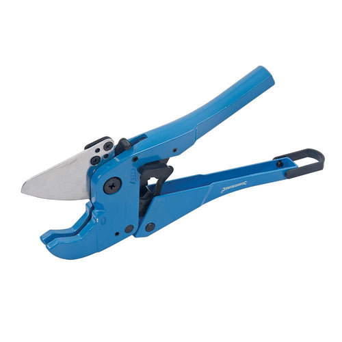 Silverline 675073 Expert Ratchet Plastic Pipe Cutter - 42mm - Voyto Ltd Online