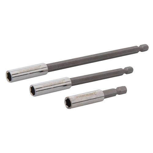 Silverline 724109 Magnetic Screwdriver Bit Holder 3pce - 60, 100, 150mm - Voyto Ltd Online