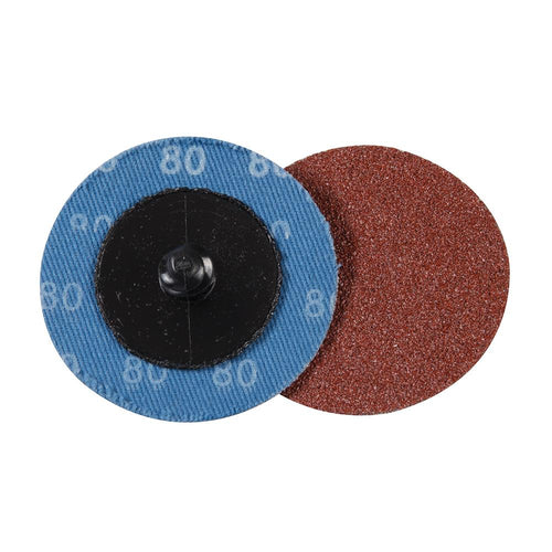 Silverline 100075 50mm Quick-Change Sanding Discs Set 5pce - 80 Grit - Voyto Ltd Online