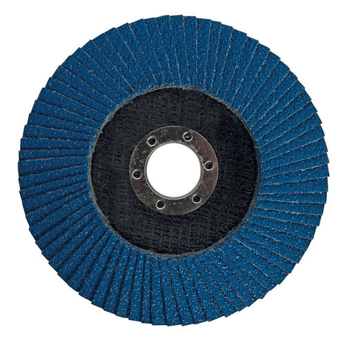 Silverline 282588 Zirconium Flap Disc - 125mm 40 Grit - Voyto Ltd Online