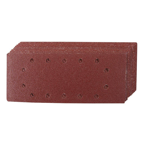 Silverline 457013 1/2 Sanding Sheets Punched 10pk - 60 Grit - Voyto Ltd Online