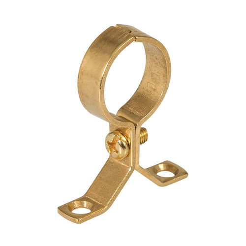 Plumbob 984778 Brass Pipe Bracket - 5pk 22mm - Voyto Ltd Online