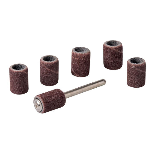 Silverline 598511 Rotary Tool Drum Sanding Set 7pce - 6.35mm (1/4") - Voyto Ltd Online
