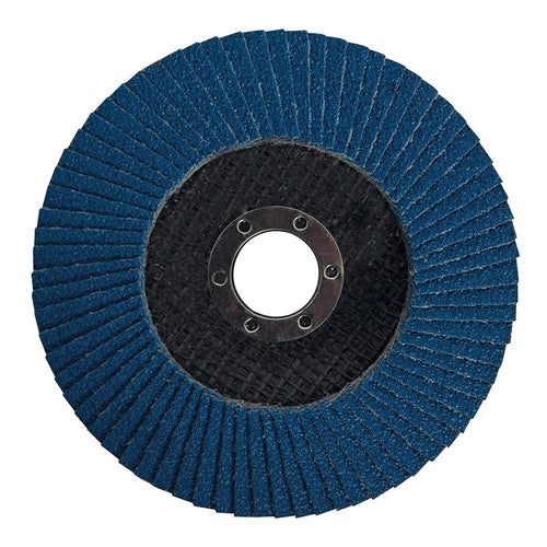 Silverline 427696 Zirconium Flap Disc - 125mm 60 Grit - Voyto Ltd Online