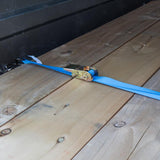 Silverline 566269 Endless Ratchet Tie-Down Strap 2pk - Rated 250kg Capacity 500kg - Voyto Ltd Online