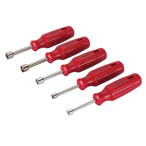 Silverline 128675 Stubby Nut Driver Set 5pce - 5, 6, 8, 10 & 12mm - Voyto Ltd Online
