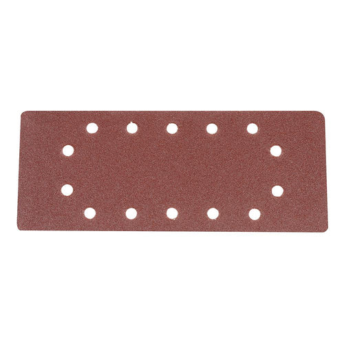 Silverline 245068 1/2 Sanding Sheets Punched 10pk - 80 Grit - Voyto Ltd Online