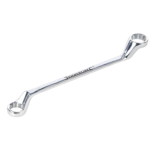 Silverline 446679 Deep Offset Ring Spanner - 25 x 28mm - Voyto Ltd Online