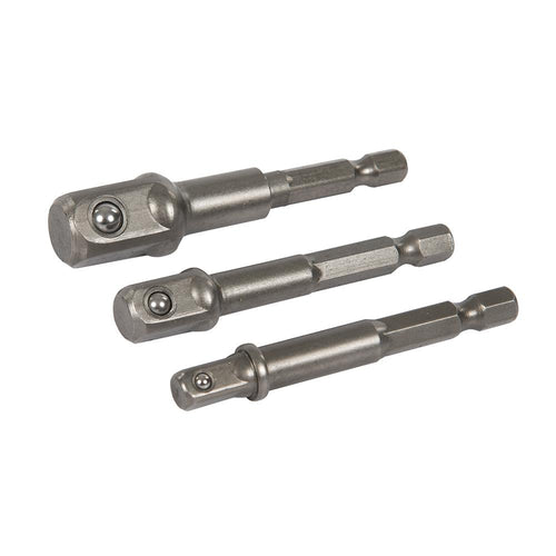 Silverline 633498 SDS Plus Socket Driver Set 3pce - 1/4", 3/8" & 1/2" - Voyto Ltd Online
