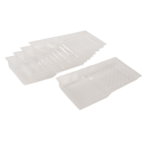 Silverline 450193 Disposable Roller Tray Liner 5pk - 100mm - Voyto Ltd Online