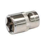 Silverline 889318 Socket 1/4" Drive 6pt Metric - 12mm - Voyto Ltd Online