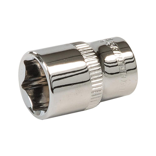 Silverline 889318 Socket 1/4" Drive 6pt Metric - 12mm - Voyto Ltd Online