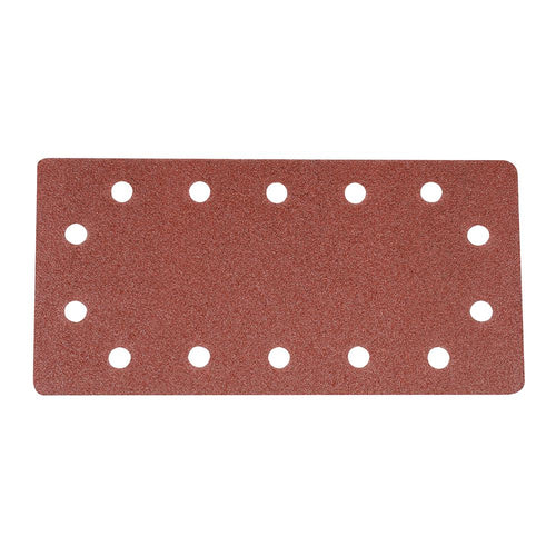 Silverline 457004 Hook & Loop 1/2 Sheets Punched 10pk - 80 Grit - Voyto Ltd Online