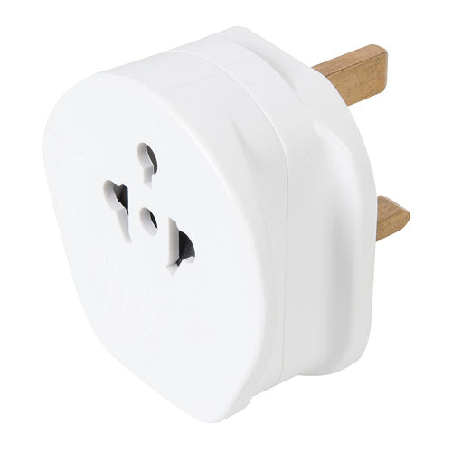 Powermaster 728106 UK Visitor Travel Adaptor 230V - 13A 230V - Voyto Ltd Online