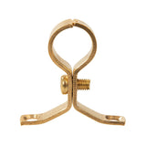 Plumbob 925438 Brass Pipe Bracket - 10pk 15mm - Voyto Ltd Online