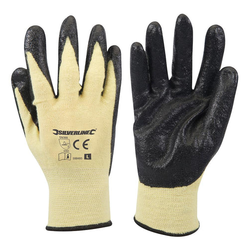 Silverline 598485 Mix Nitrile Gloves - L 10 - Voyto Ltd Online