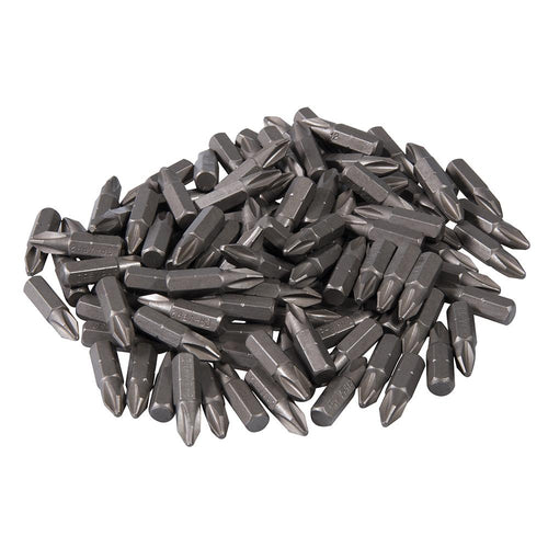 Silverline 969730 Phillips Cr-V Screwdriver Bits 100pk - PH2 - Voyto Ltd Online