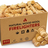 Firelighters for Wood & Log Burners Natural Wood Wool Fire Starters FREE DELIVERY