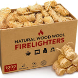 Firelighters for Wood & Log Burners Natural Wood Wool Fire Starters FREE DELIVERY