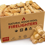 Firelighters for Wood & Log Burners Natural Wood Wool Fire Starters FREE DELIVERY