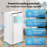 VOYTO Portable 9000 BTU EER A Air Conditioning Unit