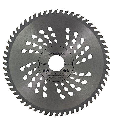 Top Quality Circular Saw Blade (Skill Saw) 210mm x 32mm with Bore (30mm 28mm 25mm 22mm 20mm Reduction Ring) for Wood Cutting discs Circular 210mm x 32mm x 60 Teeth - Voyto Ltd Online