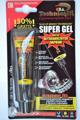 Clear Gel Adhesive Glue For Metals Wood Stone Plastic Rubber Glass 10g - Voyto Ltd Online