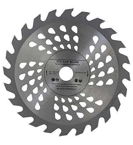 Top Quality Circular Saw Blade (Skill Saw) 180mm x 20mm for Wood Cutting discs Circular 180mm x 20mm x 24 Teeth - Voyto Ltd Online
