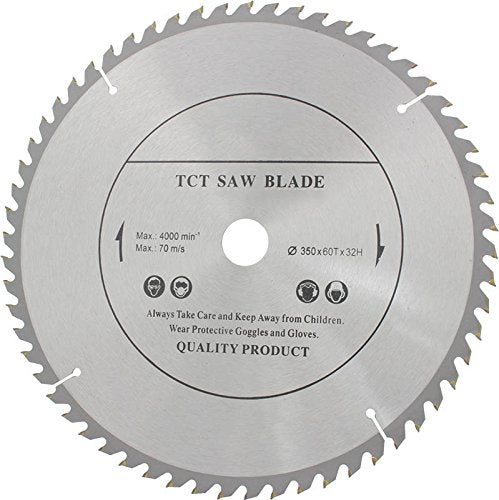 Top Quality Circular Saw Blade (Chop Saw) 350mm x 32mm x 60T for Wood Cutting discs Circular - Voyto Ltd Online