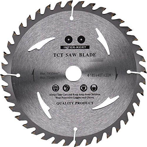 Top Quality Circular Saw Blade (Skill Saw) 185mm for Wood Cutting discs Circular 185mm x 20mm x 40 Teeth - Voyto Ltd Online