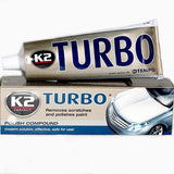 K2 TURBO TEMPO NANOTECH Car Wax SCRATCH REMOVER Polish Compound Old Paint Shine 120g -- Only this K2 TURBO comes with English instructions - Voyto Ltd Online