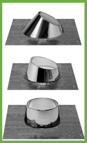 Stove Flashing STAINLESS & BLACK - Voyto Ltd Online