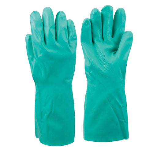 Silverline 793785 Nitrile Gauntlets - L 10 - Voyto Ltd Online