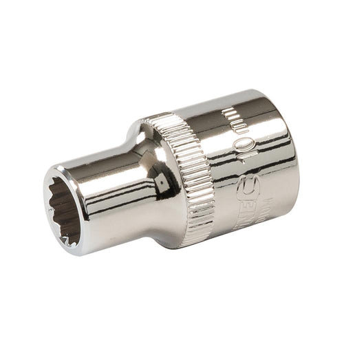 Silverline 355375 Socket 1/2" Drive 12pt Metric - 10mm - Voyto Ltd Online