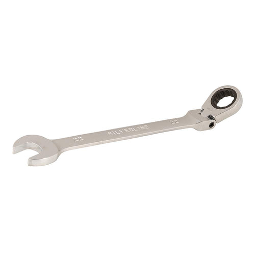 Silverline 571523 Flexible Head Ratchet Spanner - 22mm - Voyto Ltd Online