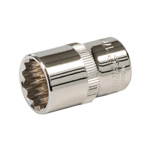 Silverline 676654 Socket 1/2" Drive 12pt Metric - 17mm - Voyto Ltd Online