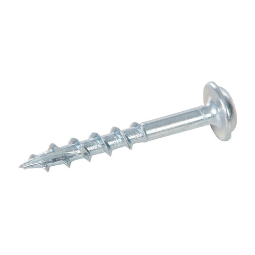 Triton 494580 Zinc Pocket-Hole Screws Washer Head Coarse - P/HC 8 x 1-1/4" 500pk - Voyto Ltd Online