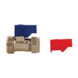 Plumbob 859556 Washing Machine Tap - 15mm x 3/4" Straight - Voyto Ltd Online