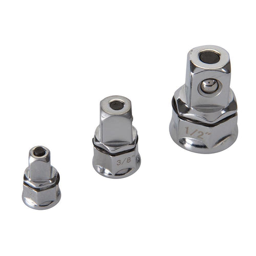 Silverline 959681 Ratchet Spanner Adaptor Set 3pce - 3pce - Voyto Ltd Online