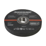 Silverline 738222 Pro Metal Slitting Disc 10pk - 115 x 1 x 22.23mm - Voyto Ltd Online