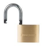 Silverline 984411 Brass Padlock Keyed to Differ 3pk - 40mm - Voyto Ltd Online