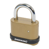 Silverline 472645 Zinc Alloy Combination Padlock 4-Digit - 50mm - Voyto Ltd Online