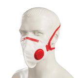 Silverline 598550 Fold Flat Face Mask Valved FFP3 NR - FFP3 NR Single - Voyto Ltd Online