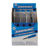 Silverline SB01 4-in-1 Quick Change Screwdriver Display Box 12pce - 12pce - Voyto Ltd Online