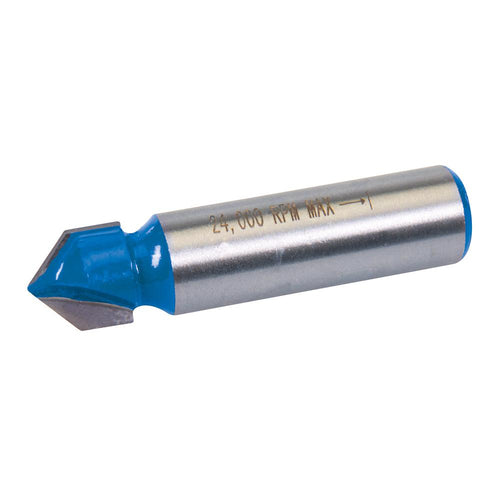 Silverline 675112 1/2" V Groove Cutter - 1/2" x 1/2" 45° - Voyto Ltd Online