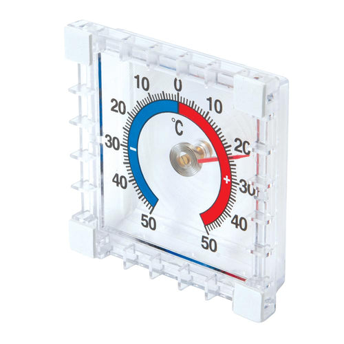 Silverline 985719 Indoor/Outdoor Stick-On Thermometer - -50° to +50°C - Voyto Ltd Online