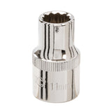Silverline 989410 Socket 1/2" Drive 12pt Metric - 11mm - Voyto Ltd Online