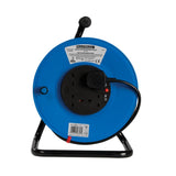 Powermaster 851543 Industrial Cable Reel 16A 230V Freestanding - 2-Gang 25m - Voyto Ltd Online