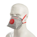 Silverline 656631 Fold Flat Valved Face Mask FFP3 NR - FFP3 NR Single - Voyto Ltd Online