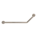 Plumbob 380957 Angled Bathroom Grab Bar Polished Stainless Steel - 250 x 590mm - Voyto Ltd Online